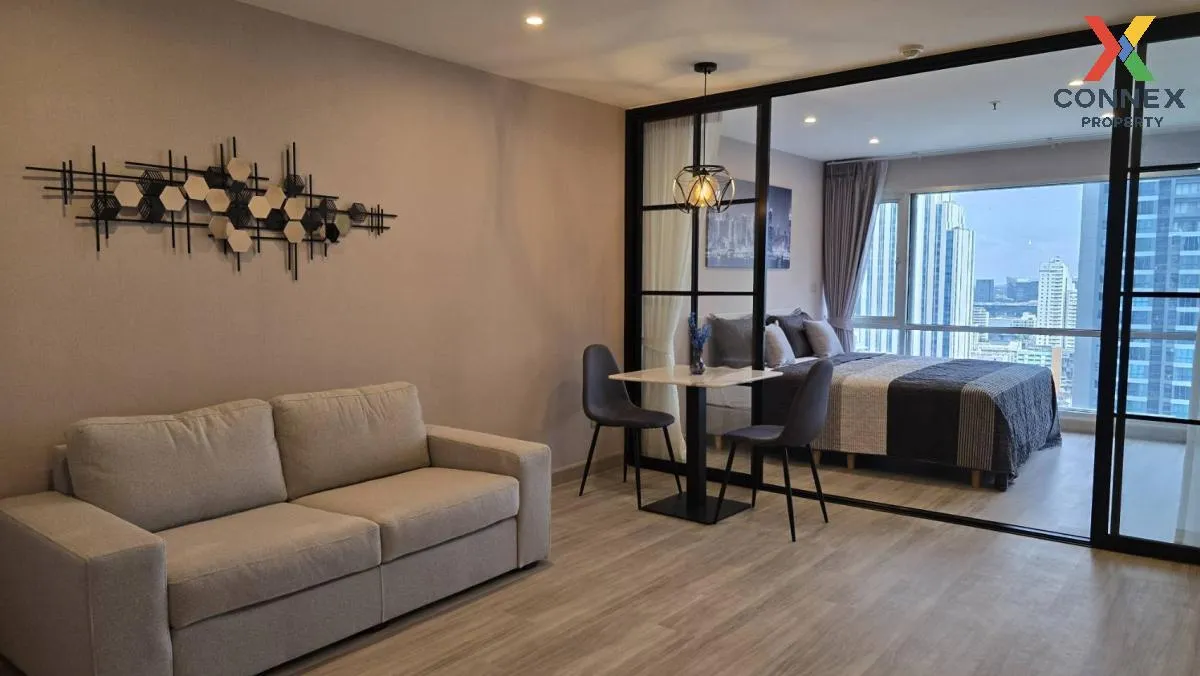 For Rent Condo , Sukhumvit Suite , high floor , BTS-Nana , Khlong 1