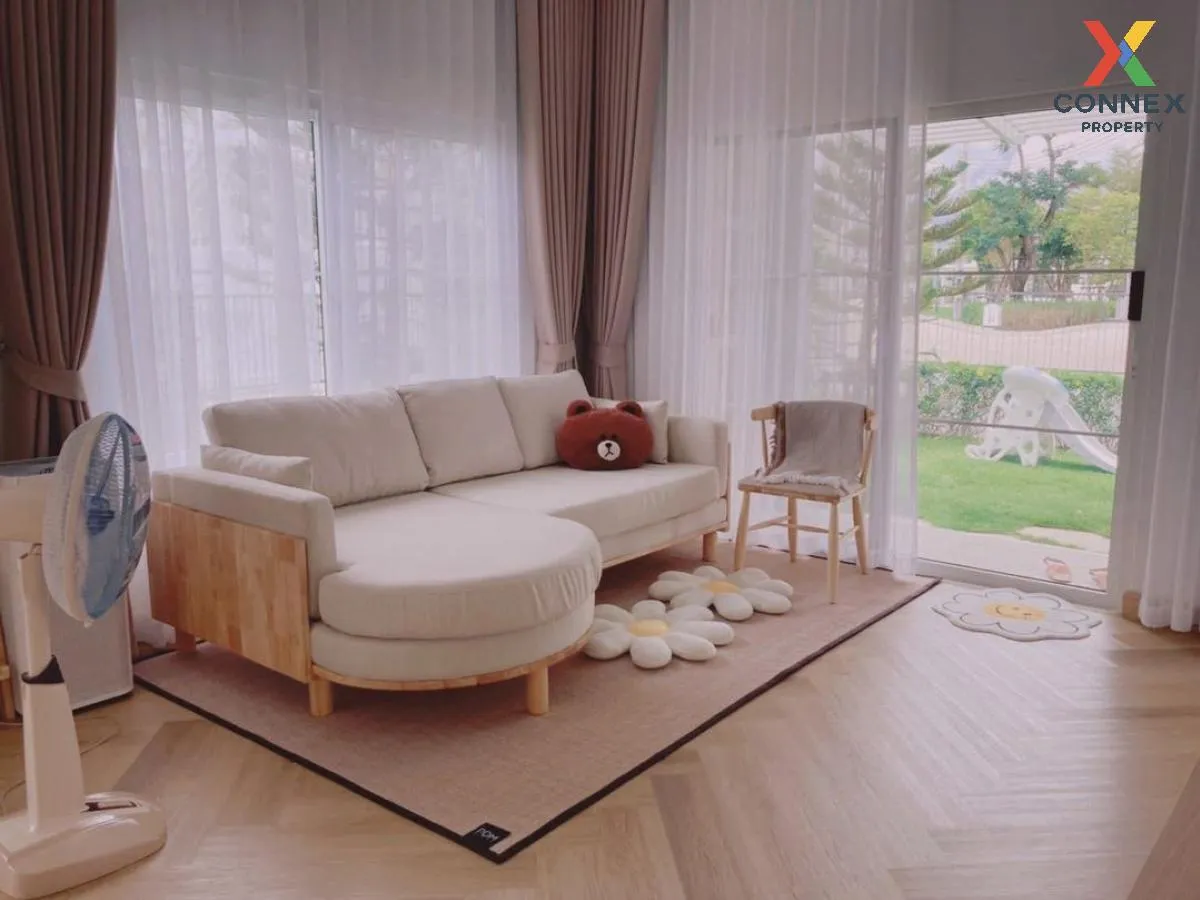 เช่าบ้าน  วิลลาจจิโอ 2 ศรีนครินทร์ - บางนา วิวสวย หน้ากว้าง บางแก