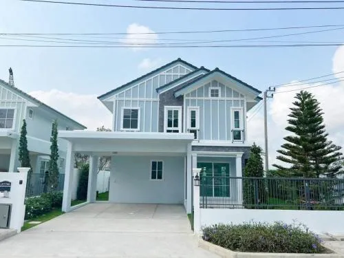 เช่าบ้าน  วิลลาจจิโอ 2 ศรีนครินทร์ - บางนา วิวสวย หน้ากว้าง บางแก้ว บางพลี สมุทรปราการ CX-129841