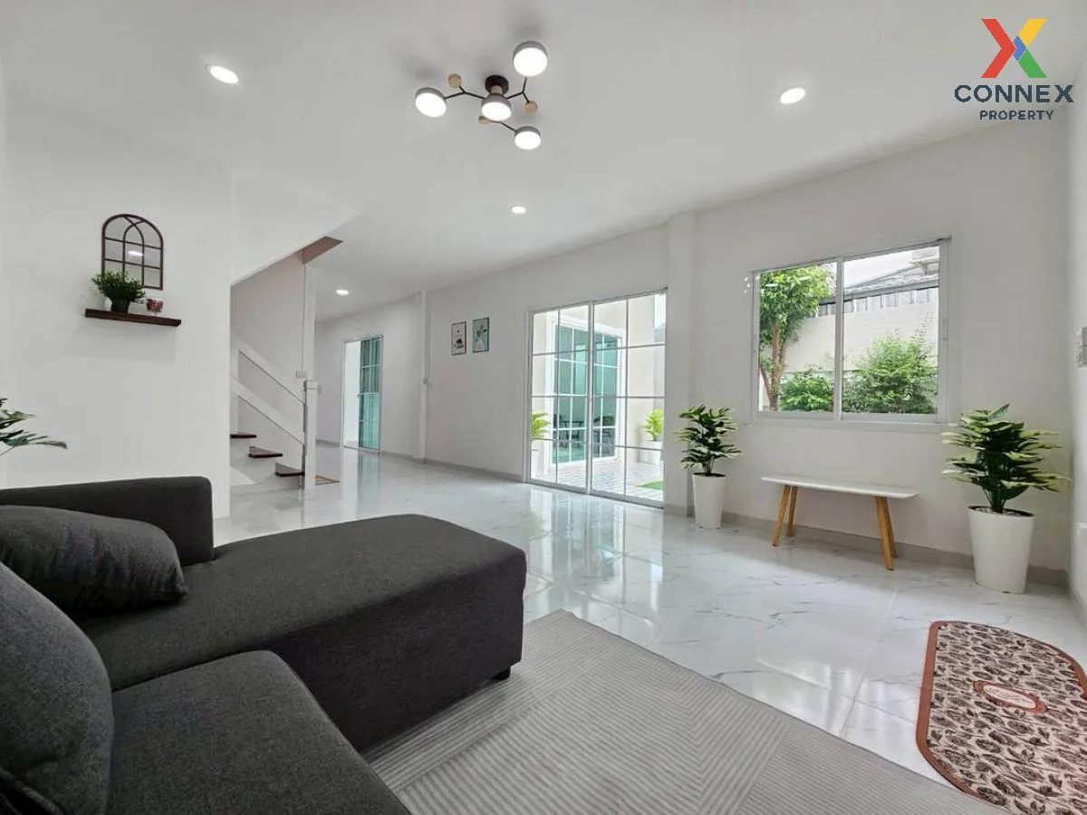 ขายบ้าน  บ้านกานต์มณี หน้ากว้าง รีโนเวทใหม่ บางบัวทอง บางบัวทอง น