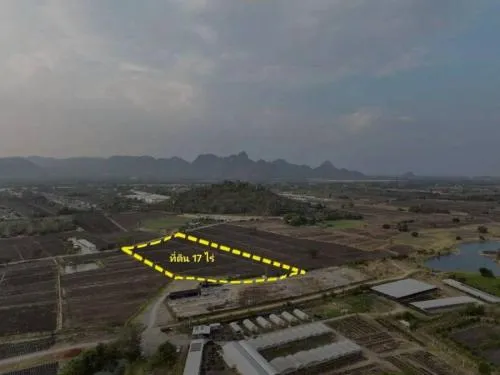 For Sale 17 rai of vacant land, Muang Lopburi District , Nikhom Sang Ton-Eng , Mueang Lop Buri , Lop Buri , CX-130321