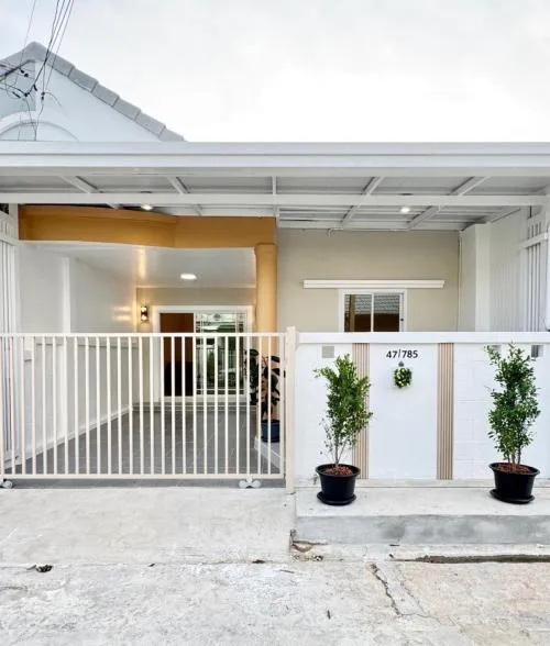 For Sale Townhouse/Townhome  , Baan Rom Ngao Mai , newly renovated , Bang Bua Thong , Bang Bua Thong , Nonthaburi , CX-130354