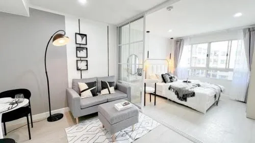 For Sale Condo , Lumpini Ville Cultural Center , MRT-Huai Khwang , Sam Saen Nok , Huai Khwang , Bangkok , CX-130723