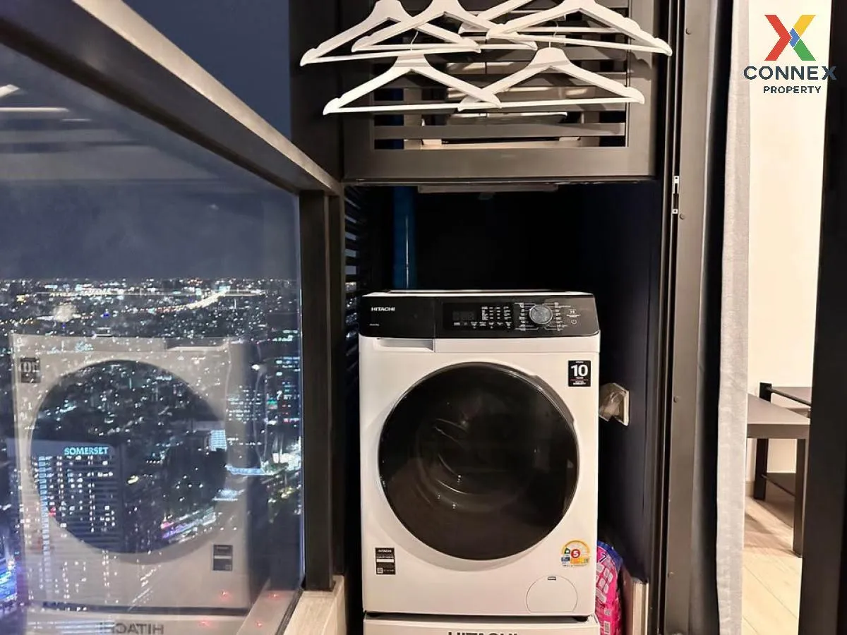 For Rent Condo , One9Five Asoke - Rama 9 , nice view , high floor