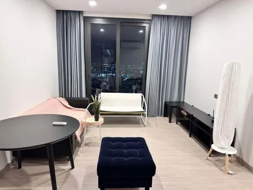 For Rent Condo , One9Five Asoke - Rama 9 , nice view , high floor , MRT-Phra Ram 9 , Huai Khwang , Huai Khwang , Bangkok , CX-130755