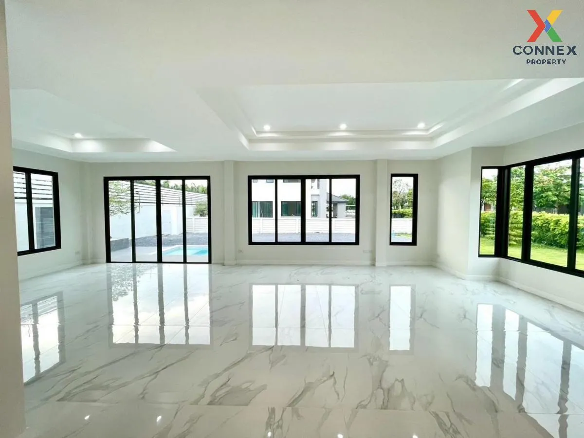 For Sale House , Nusasiri Rama 2 , nice view , wide frontage , Mu