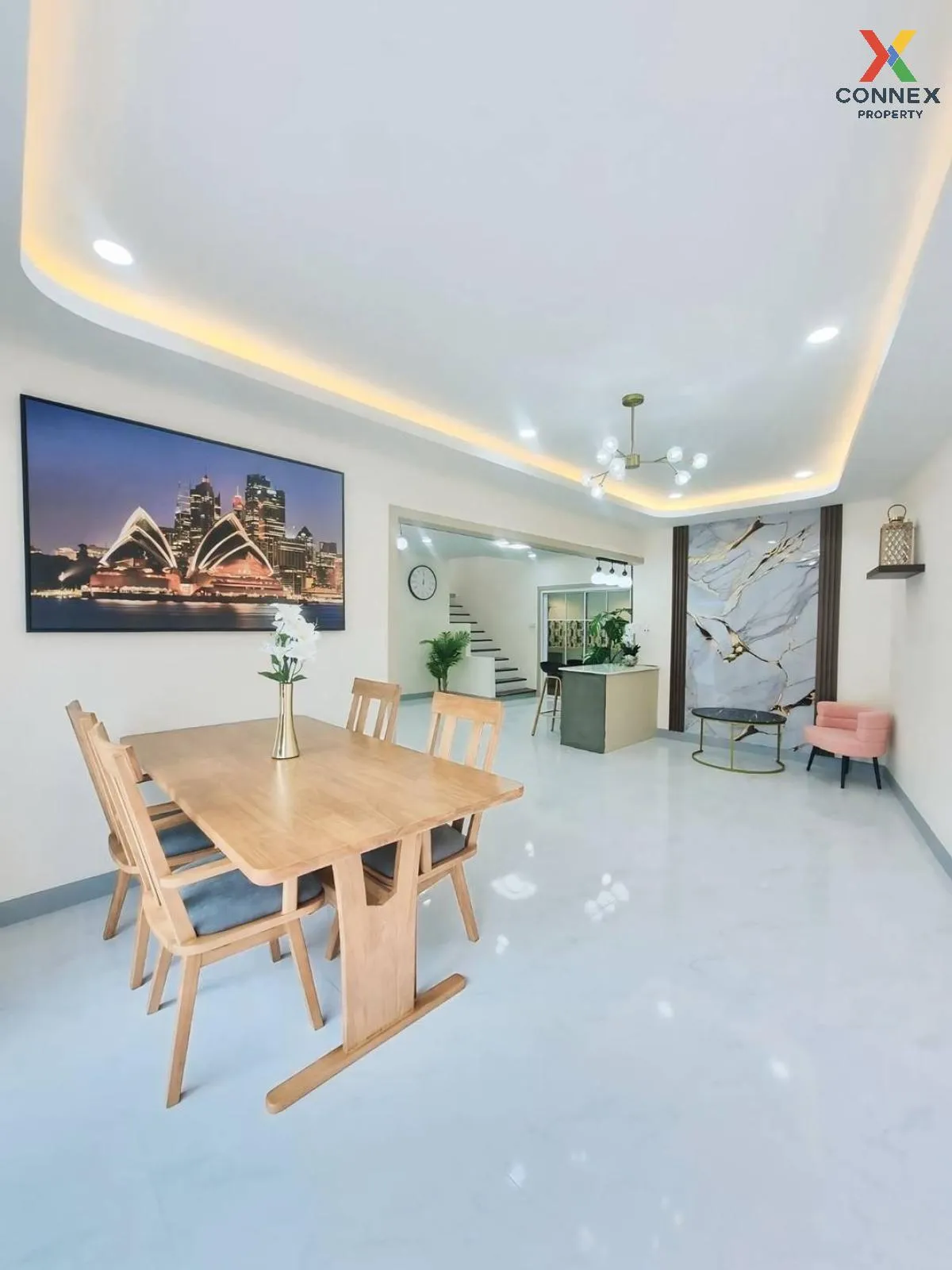 ขายทาวน์เฮ้าส์/ทาวน์โฮม  บ้านพฤกษา 3 บางบัวทอง รีโนเวทใหม่ บางคูร