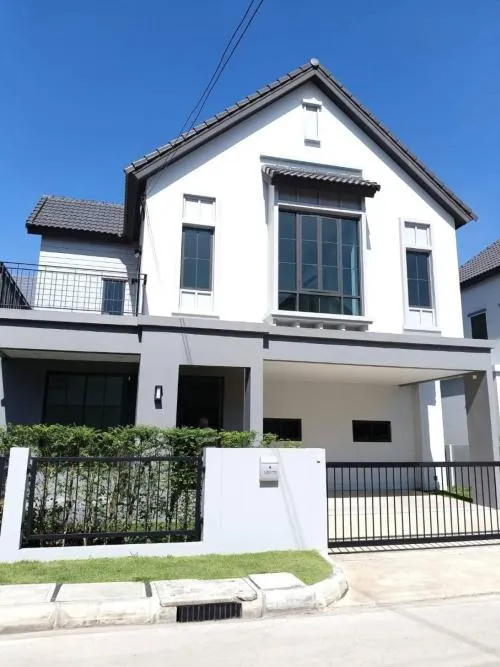 For Rent House , Sanransiri Ramkhamhaeng , wide frontage , MRT-Min Buri , Khlong Song Ton Noon , Lat Krabang , Bangkok , CX-131292