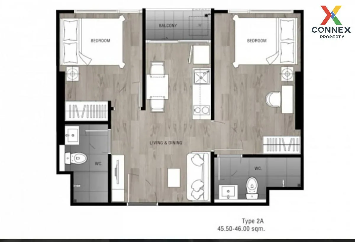For Rent Condo , Fuse Sense Bangkae , MRT-Lak Song , Bang Khae Nu 2