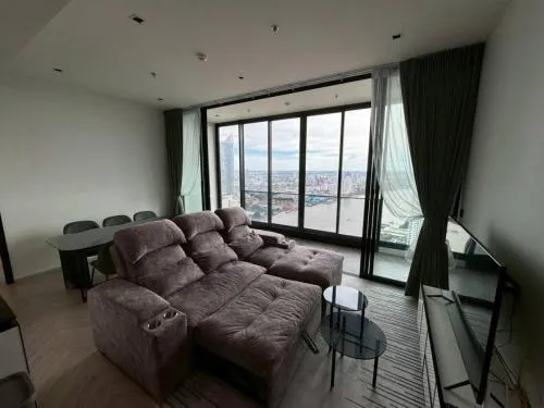 For Rent Condo , Chapter Charoennakhorn-Riverside , high floor , river view , BTS-Krung Thon Buri , Bang Lamphu Lang , Khlong San , Bangkok , CX-131686