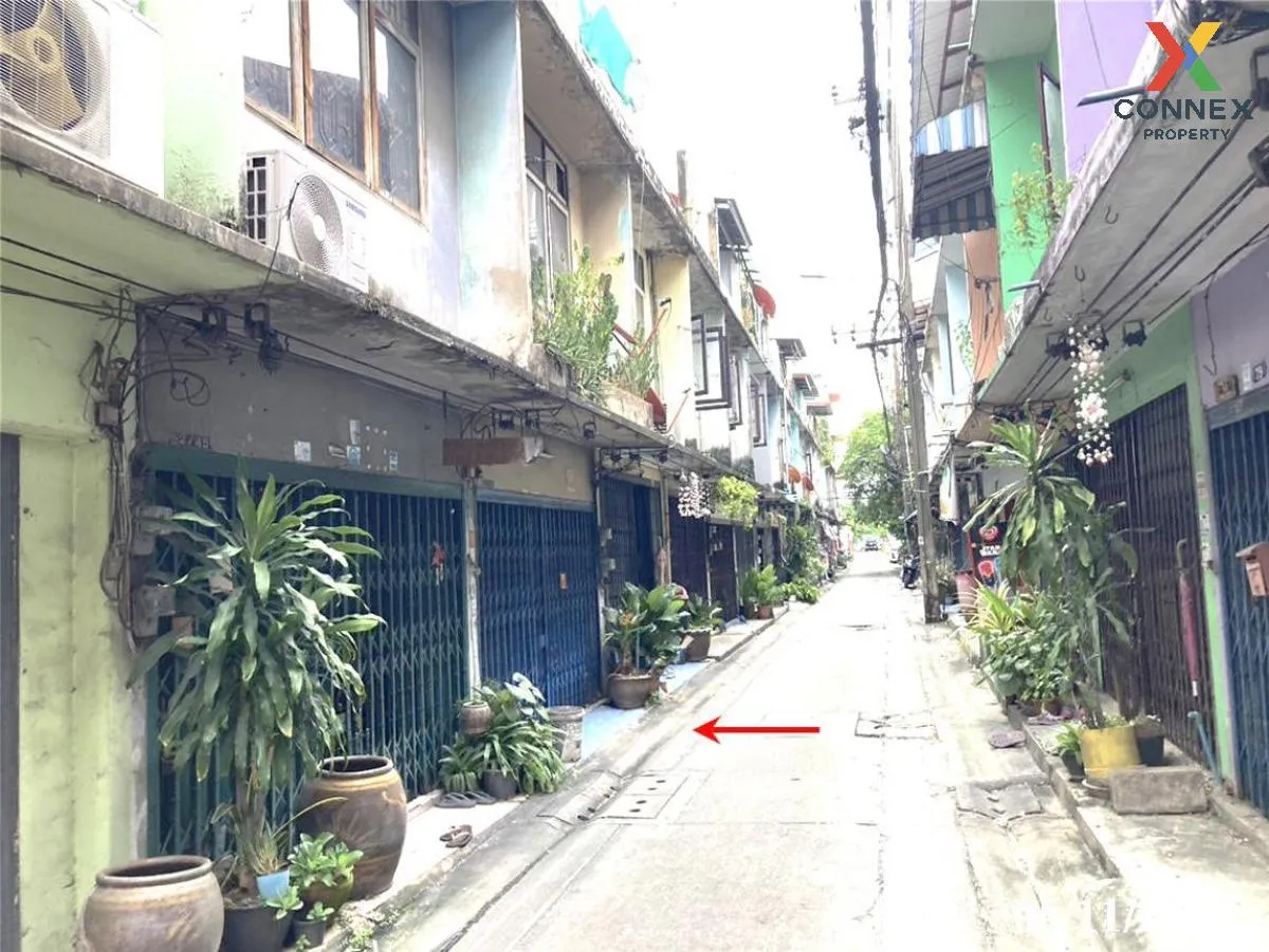 ขายอาคารพาณิชย์ 3 ชั้น พื้นที่ 105 ตารางเมตร ตลาดขวัญ นนทบุรี ตลา