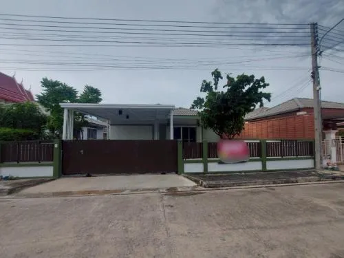 For Sale House , Visessiri , nice view , wide frontage , newly renovated , Khae Rai , Krathum Baen , Samut Sakhon , CX-131883