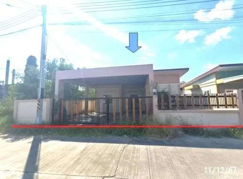 For Sale 1 -storey house area 63 square meters Sriracha Chonburi , Bueng , Si Racha , Chon Buri , CX-131924