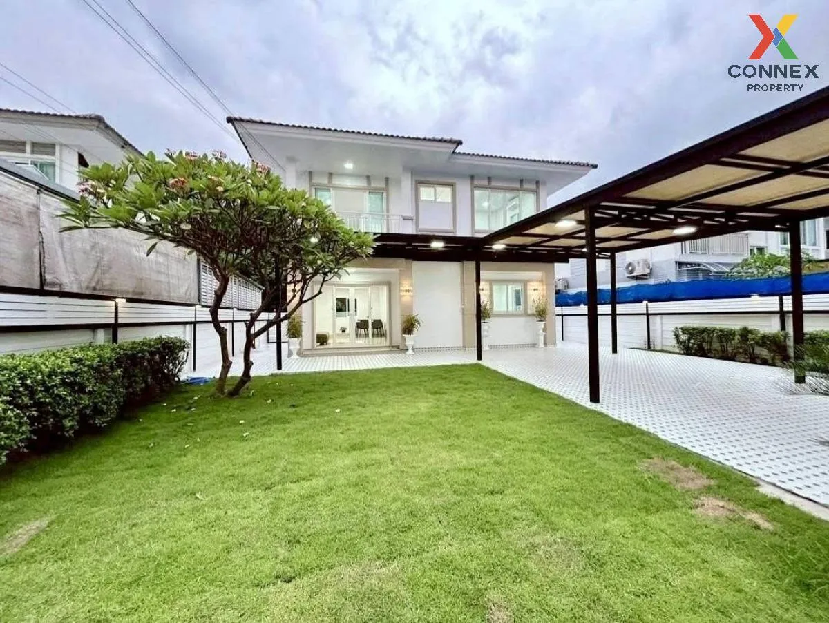 For Sale House , BAAN KUNAPHAT 5 BANGBUATHONG , newly renovated , 3