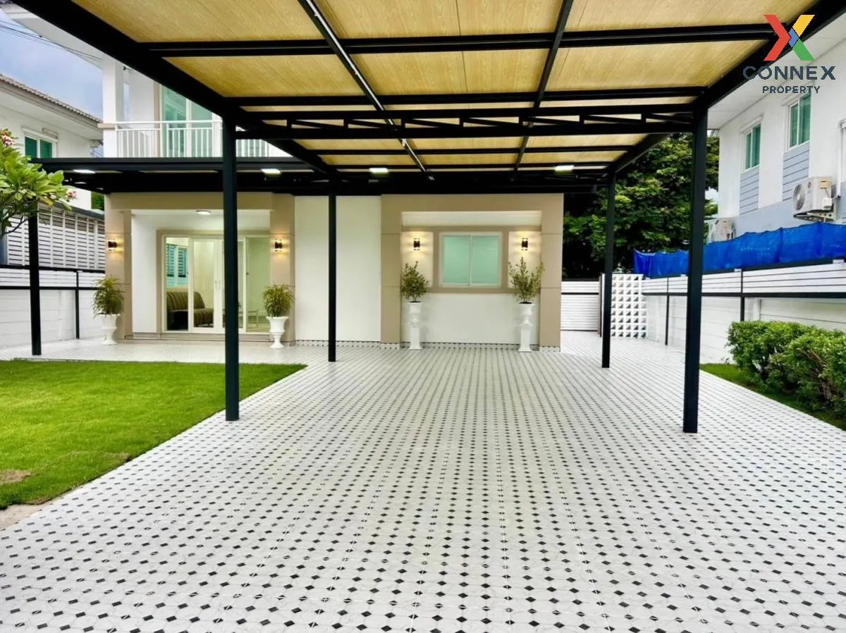 For Sale House , BAAN KUNAPHAT 5 BANGBUATHONG , newly renovated , 4