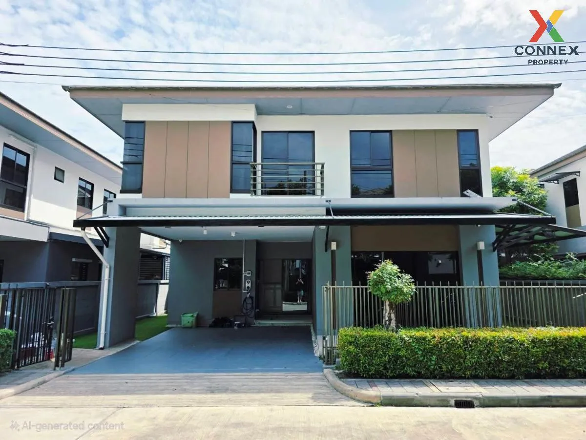 For Rent House , Baan Lumpini Suanluang Grand Rama 9 , wide front 1
