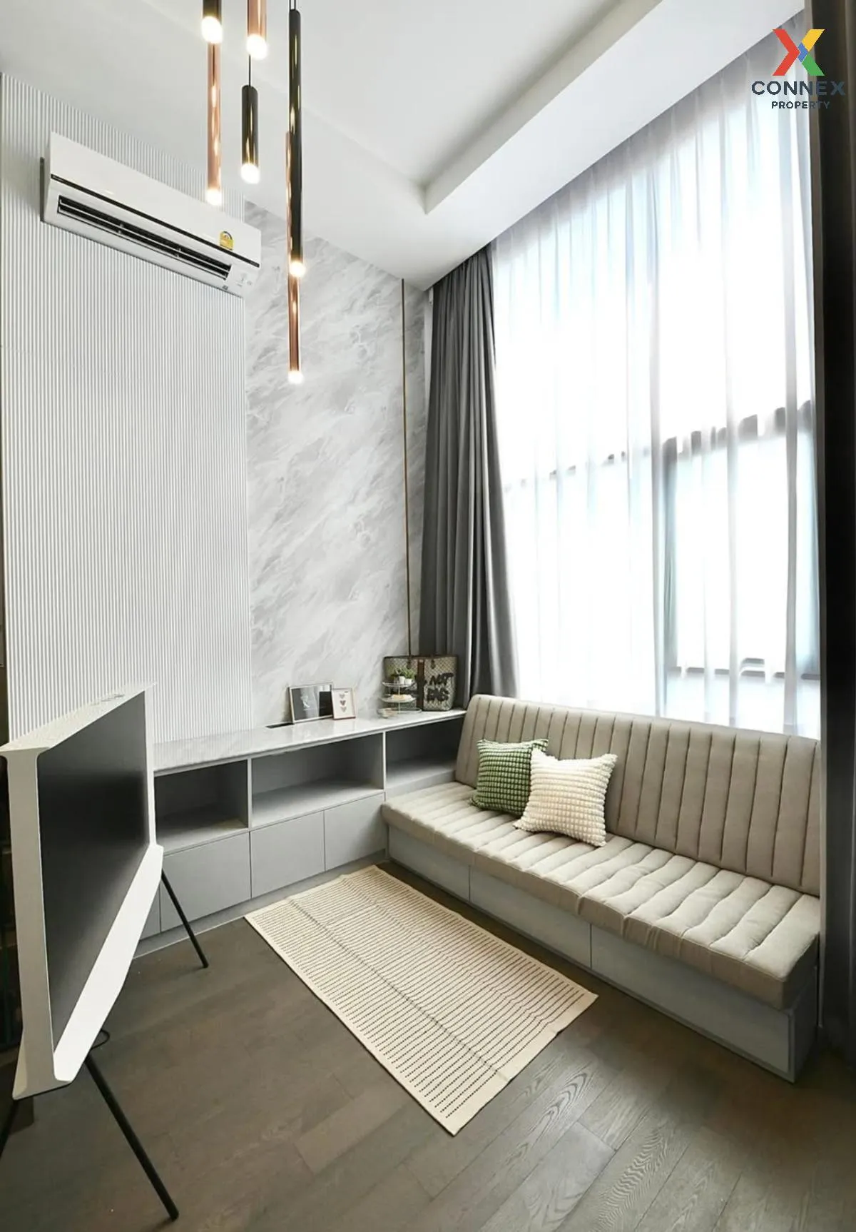 For Rent Condo , Park Origin Chula-Samyan , Duplex , MRT-Sam Yan  2