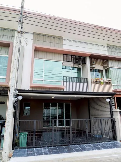 For Sale Townhouse/Townhome  , TYME Rama 5 , wide frontage , newly renovated , Bang Si Thong , Bang Kruai , Nonthaburi , CX-132972