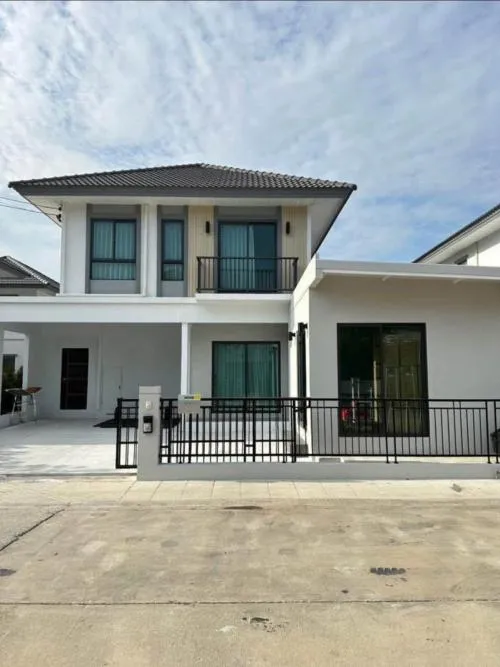 For Rent House , Perfect Park Bangna , wide frontage , Bang Sao Thong , Bang Sao Thong , Samut Prakarn , CX-133197