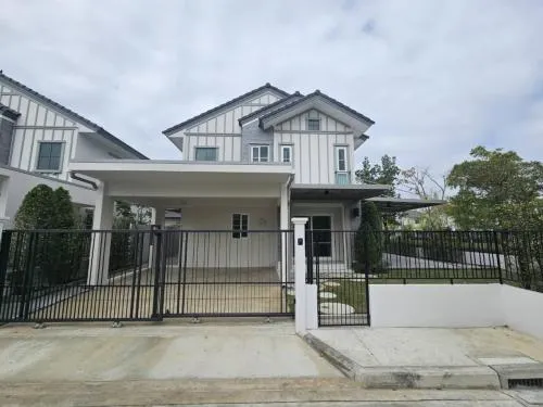 For Rent House , Villaggio 3 Srinakarin - Bangna , nice view , newly renovated , Bang Kaeo , Bang Phli , Samut Prakarn , CX-133202