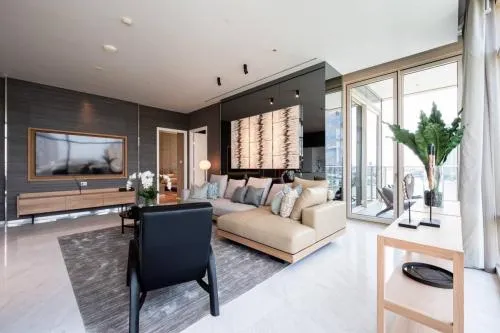 For Rent Condo , Four Seasons Private Residences , nice view , high floor , corner unit , river view , wide frontage , Yannawa , Sa Thon , Bangkok , CX-133475