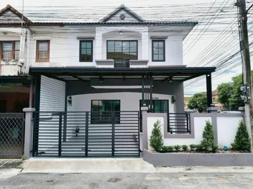 For Sale Townhouse/Townhome  , K.C. Ramintra 6 , wide frontage , newly renovated , Sam Wa Tawan Tok , Khlong Sam Wa , Bangkok , CX-133506