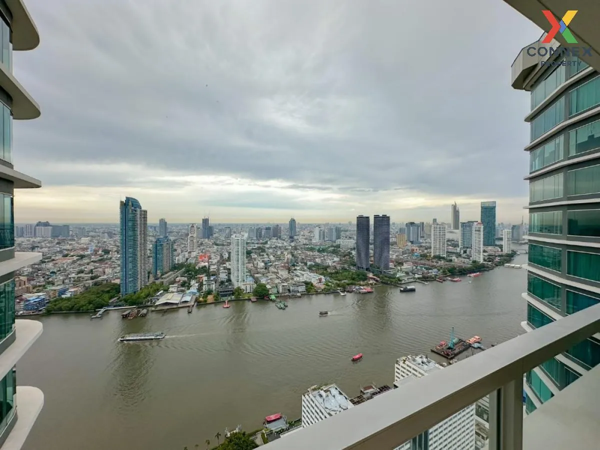 For Rent Condo , Menam Residences , BTS-Saphan Taksin , Wat Phray
