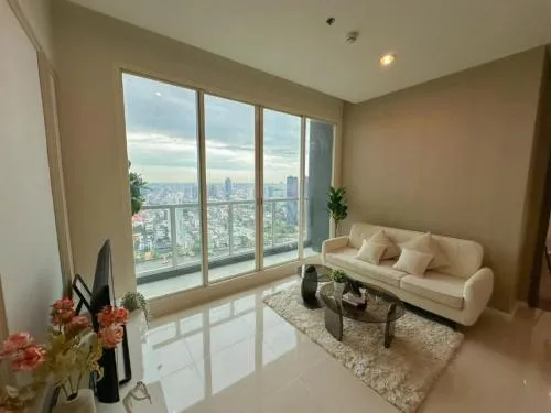 For Rent Condo , Menam Residences , BTS-Saphan Taksin , Wat Phraya Krai , Bang Kho Laem , Bangkok , CX-133609