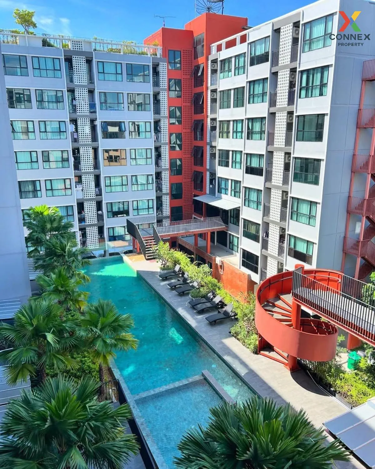 For Rent Condo , The Cube Loft Srinakarin-Theparak , nice view , 
