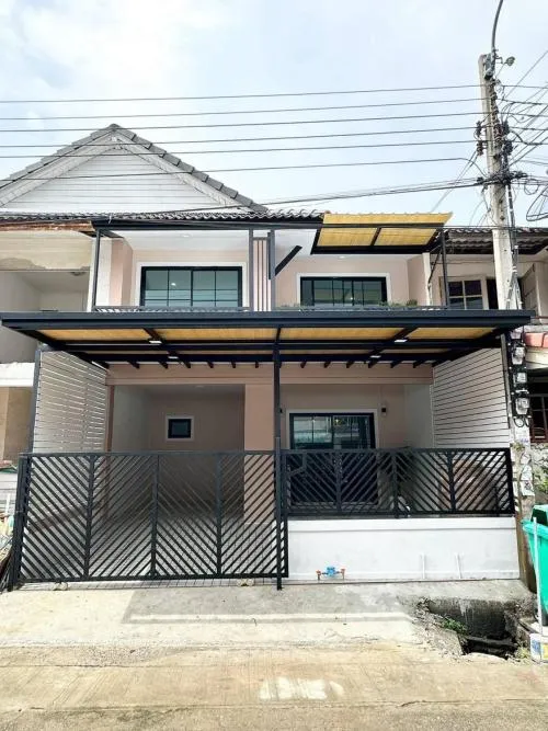 ขายทาวน์เฮ้าส์/ทาวน์โฮม  บ้านพฤกษา 3 บางบัวทอง รีโนเวทใหม่ บางคูรัด บางบัวทอง นนทบุรี CX-134416