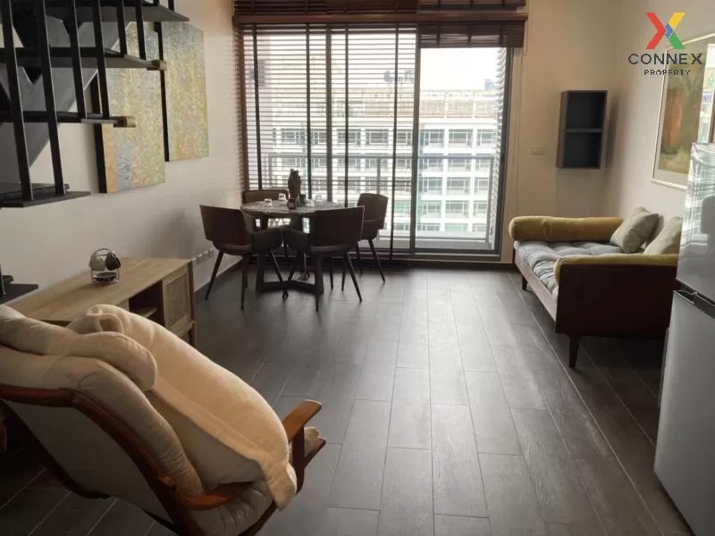 FOR RENT condo , The Lofts Ekkamai , Duplex , BTS-Ekkamai , Phra Khanong Nuea , Watthana , Bangkok , CX-22167 1