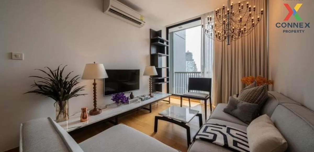 FOR RENT condo , Noble Revo Silom , nice view , high floor , BTS-Surasak , Silom , Bang Rak , Bangkok , CX-28830