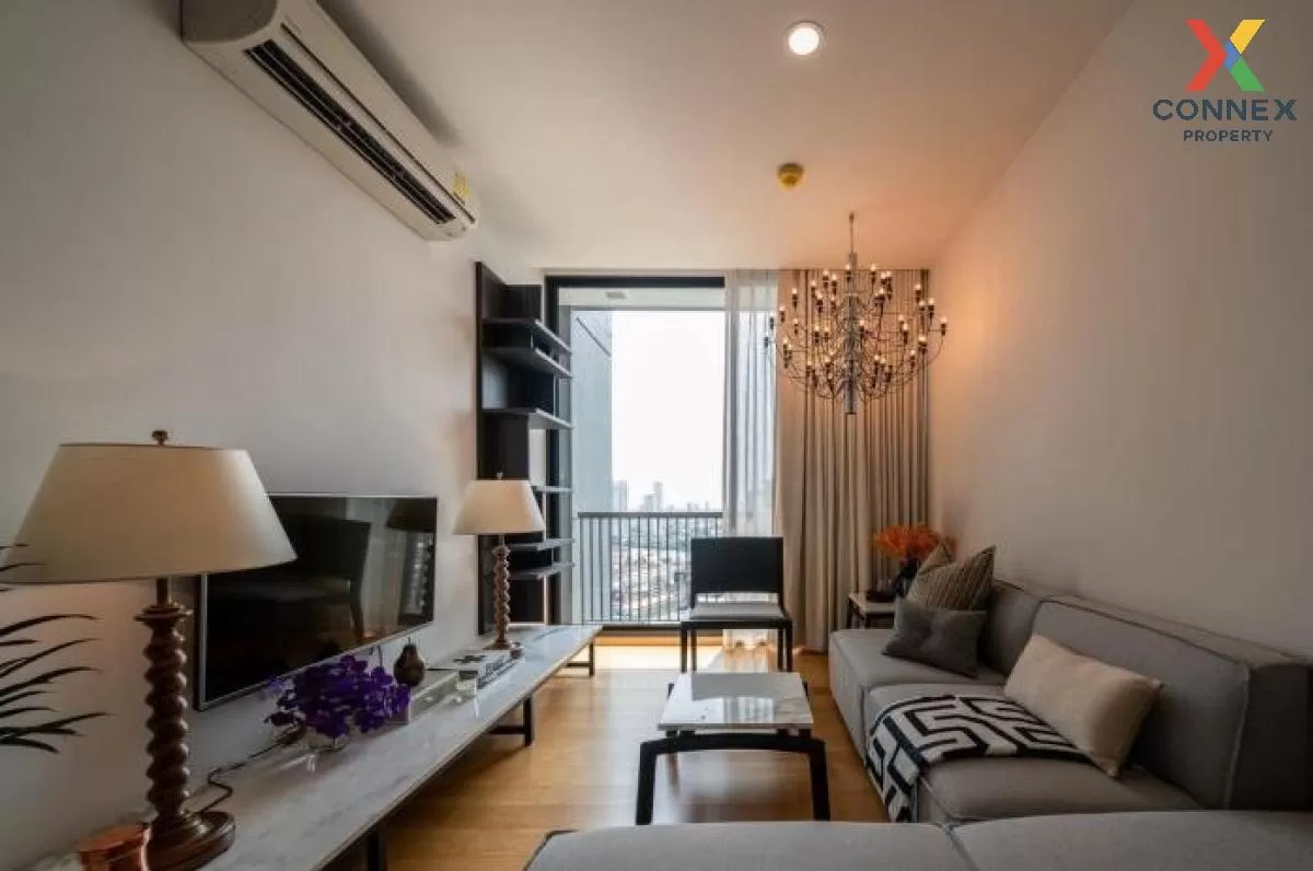 FOR RENT condo , Noble Revo Silom , nice view , high floor , BTS-Surasak , Silom , Bang Rak , Bangkok , CX-28830