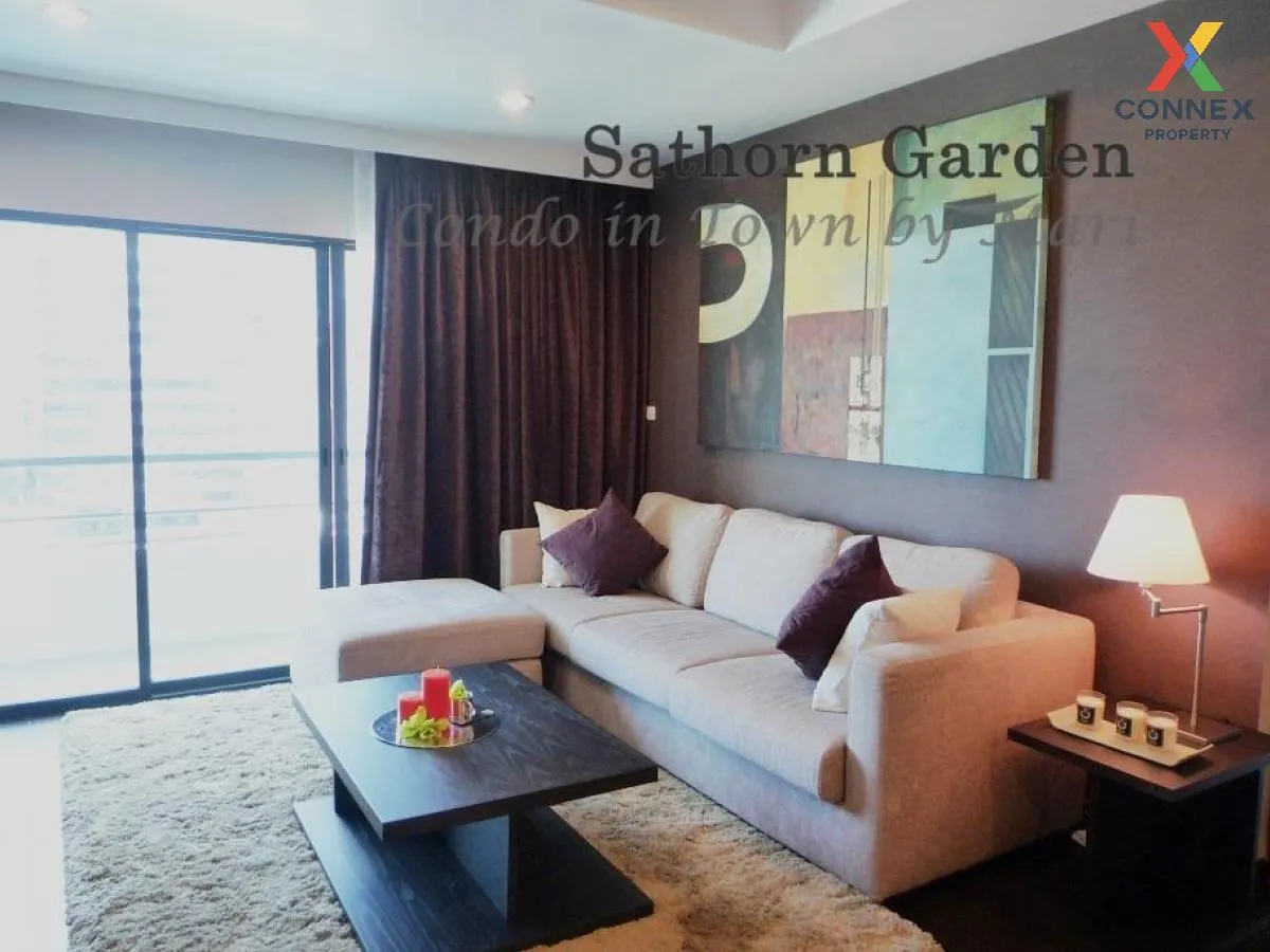 FOR SALE condo , Sathorn Garden , MRT-Lumphini , Thungmahamek , Sa Thon , Bangkok , CX-30216 1