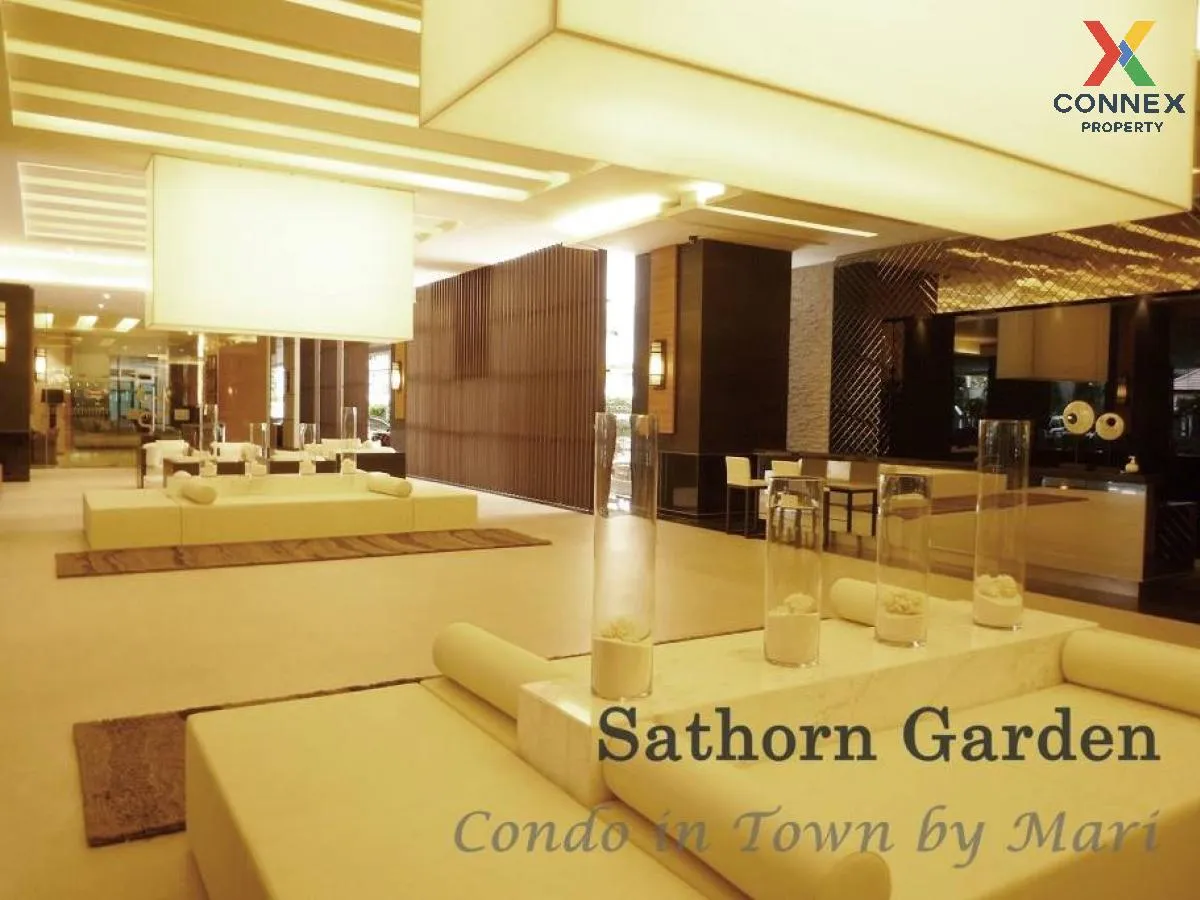 FOR SALE condo , Sathorn Garden , MRT-Lumphini , Thungmahamek , Sa Thon , Bangkok , CX-30216