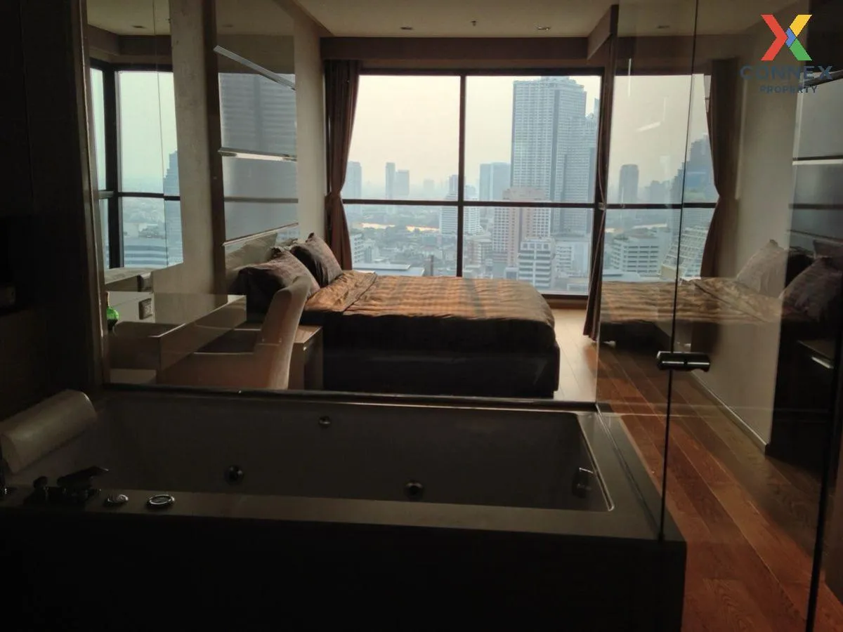 FOR RENT condo , The Address Sathorn , BTS-Saint Louis , Silom ,  3