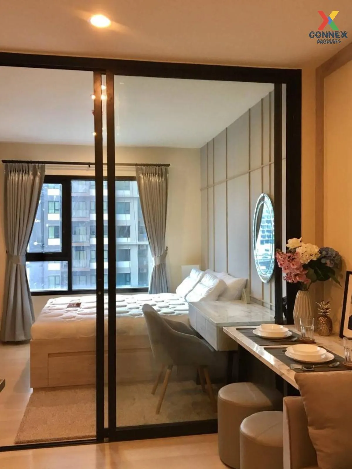 FOR RENT condo , Life Asoke , MRT-Phetchaburi , Bang Kapi , Huai Khwang , Bangkok , CX-38383