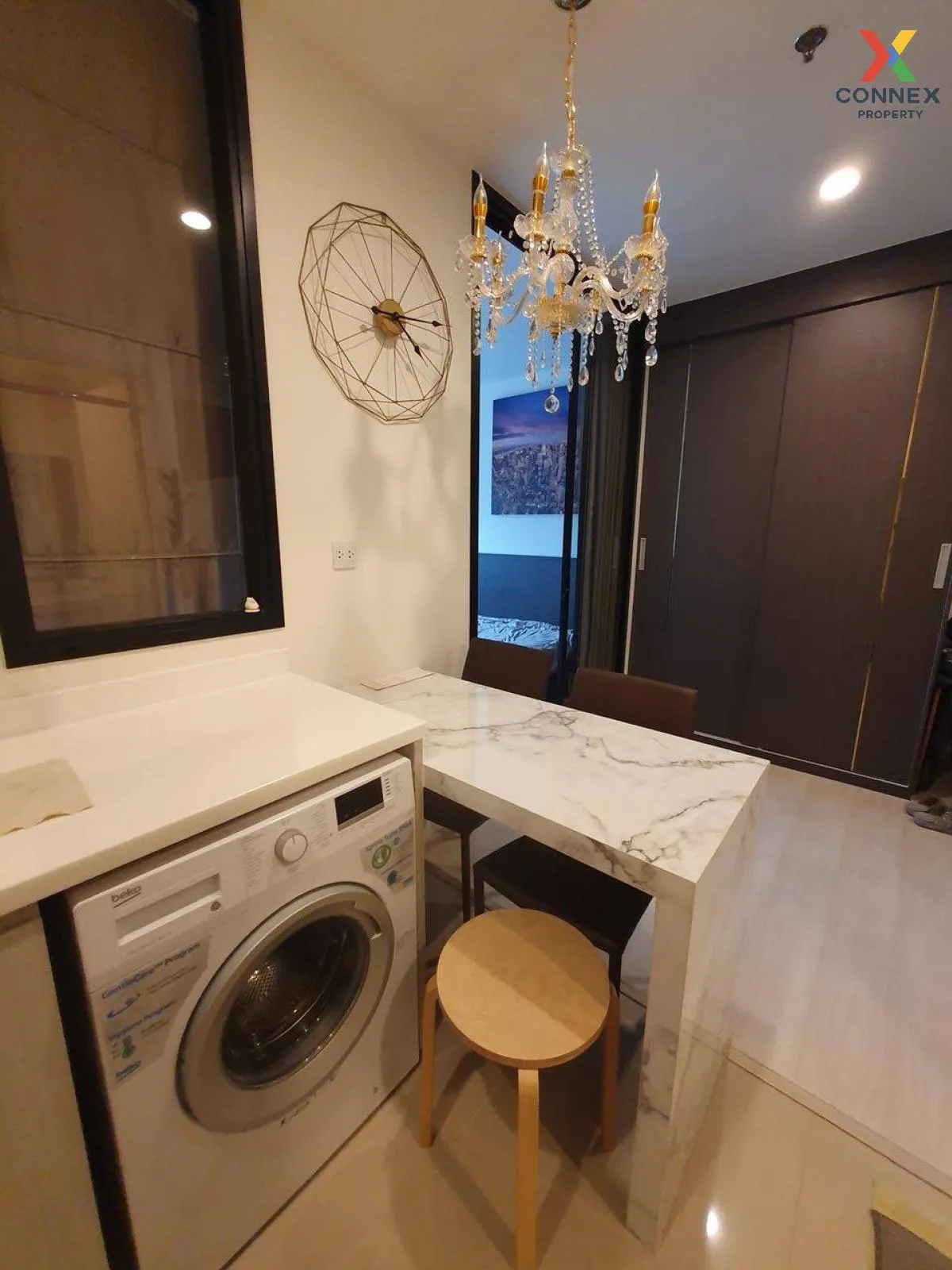 FOR RENT condo , Life Asoke , MRT-Phetchaburi , Bang Kapi , Huai Khwang , Bangkok , CX-38650