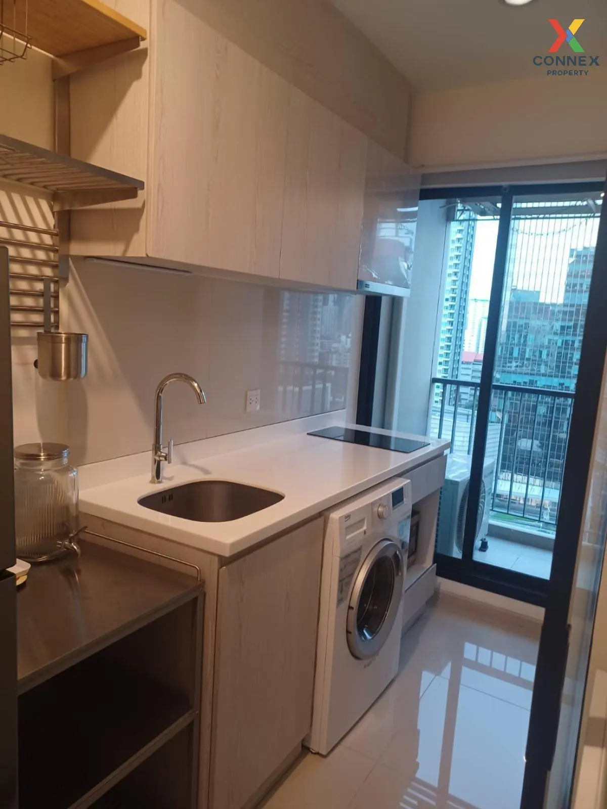 FOR RENT condo , Life Asoke , MRT-Phetchaburi , Bang Kapi , Huai Khwang , Bangkok , CX-38783