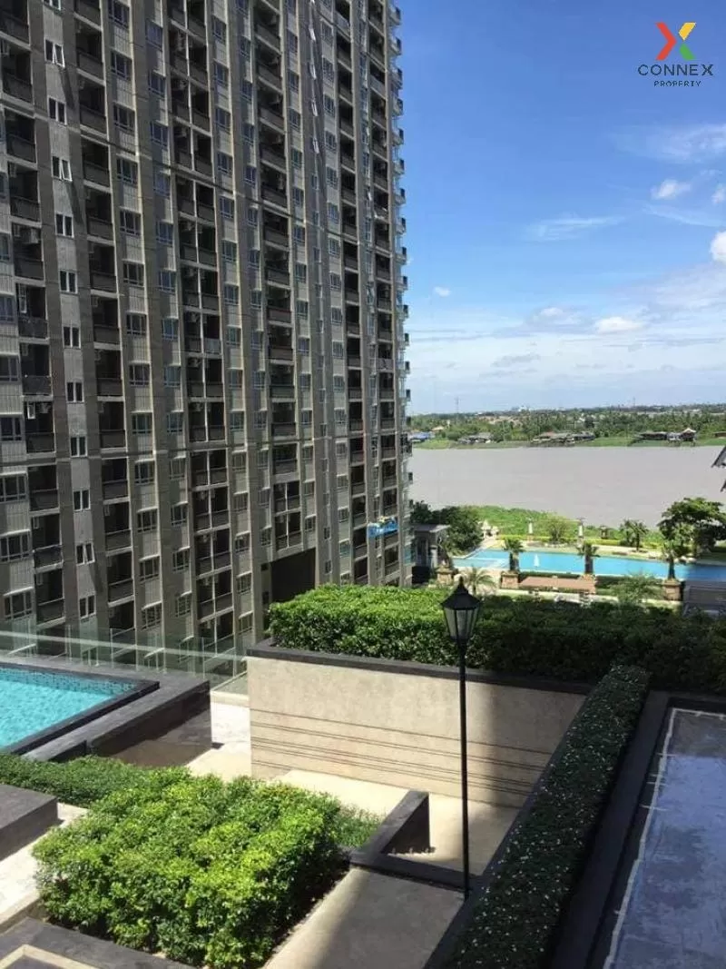 FOR RENT condo , Manor Sanambinnam , nice view , high floor , river view , MRT-Phra Nang Klao Bridge , Bang Kraso , Mueang Nonthaburi , Nonthaburi , CX-52792