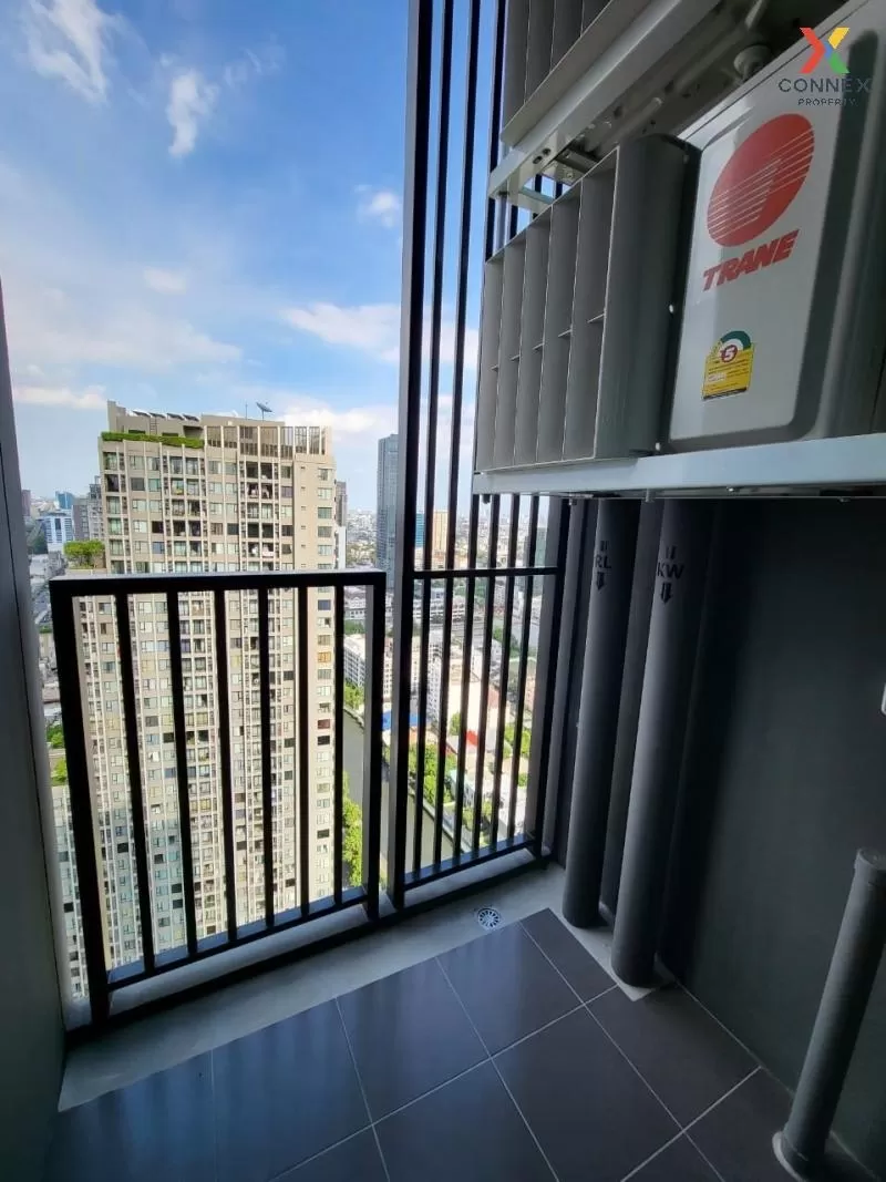 FOR RENT condo , THE BASE Phetchaburi - Thonglor , nice view , high floor , MRT-Phetchaburi , Bang Kapi , Huai Khwang , Bangkok , CX-52828