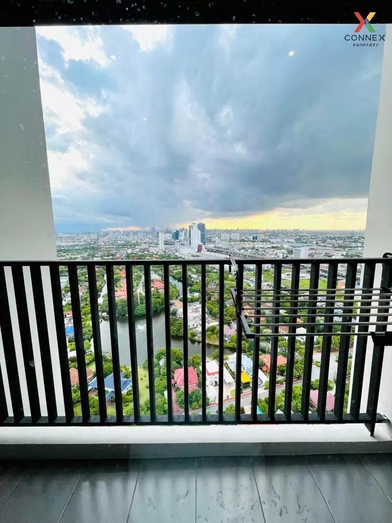 FOR RENT condo , Niche Mono Mega Space Bangna , nice view , high floor , river view , Bang Kaeo , Bang Phli , Samut Prakarn , CX-52835