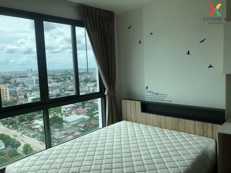 FOR RENT condo , Ideo Mobi Charan Interchange , nice view , high floor , MRT-Bang Khun Non , Bang Khun Si , Bangkok Noi , Bangkok , CX-52937