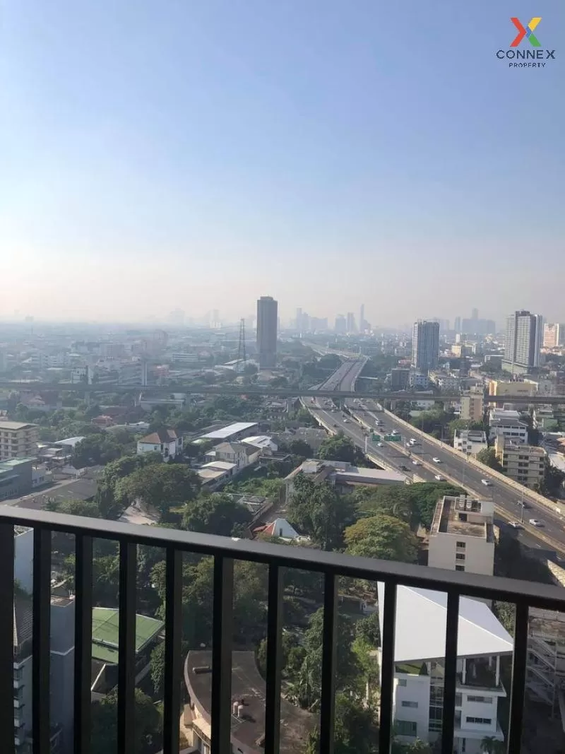 FOR RENT condo , The Base Garden Rama 9 , nice view , high floor , corner unit , ARL-Ramkhamhaeng , Hua Mak , Bang Kapi , Bangkok , CX-53074