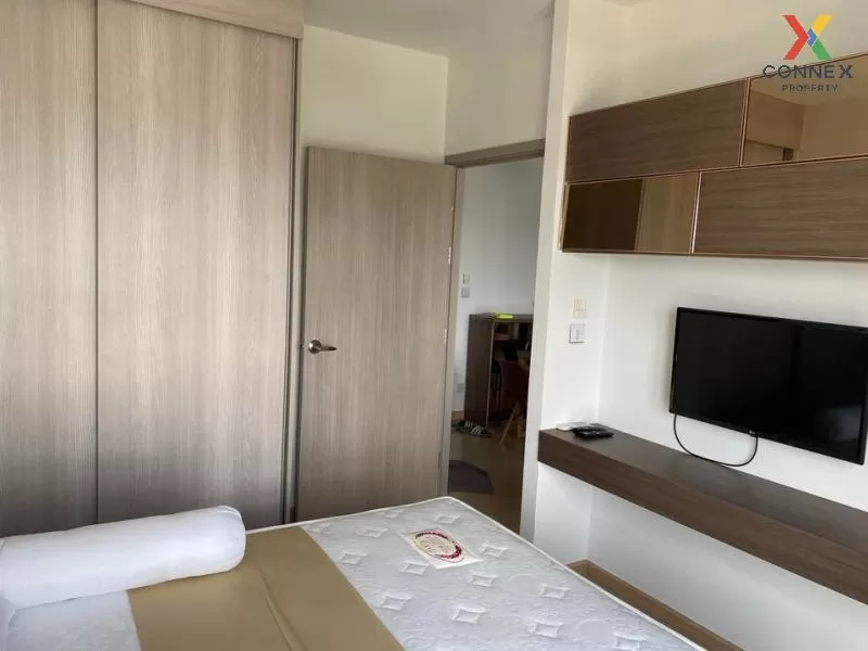 FOR RENT condo , Whizdom Connect Sukhumvit , nice view , high floor , BTS-Punnawithi , Bang Chak , Phra Khanong , Bangkok , CX-53113