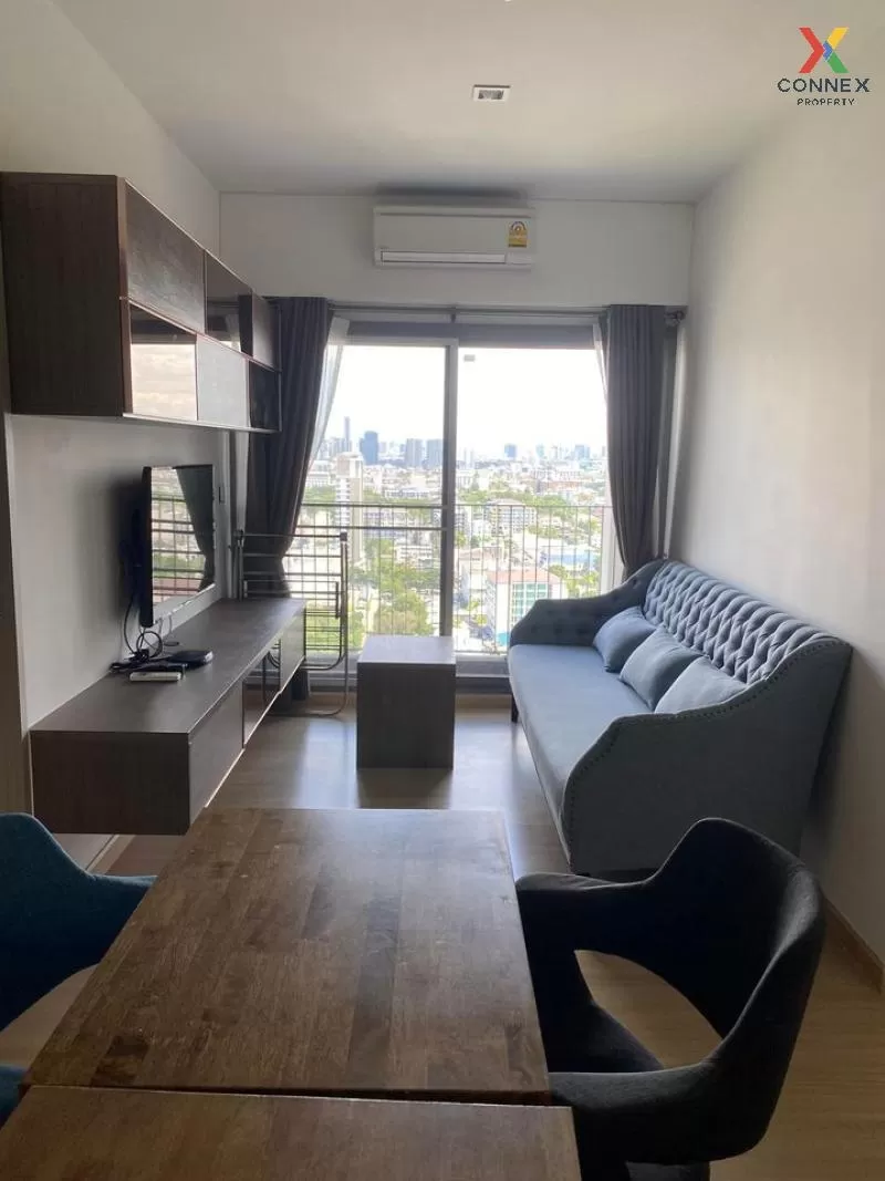 FOR RENT condo , Whizdom Connect Sukhumvit , nice view , high floor , BTS-Punnawithi , Bang Chak , Phra Khanong , Bangkok , CX-53113