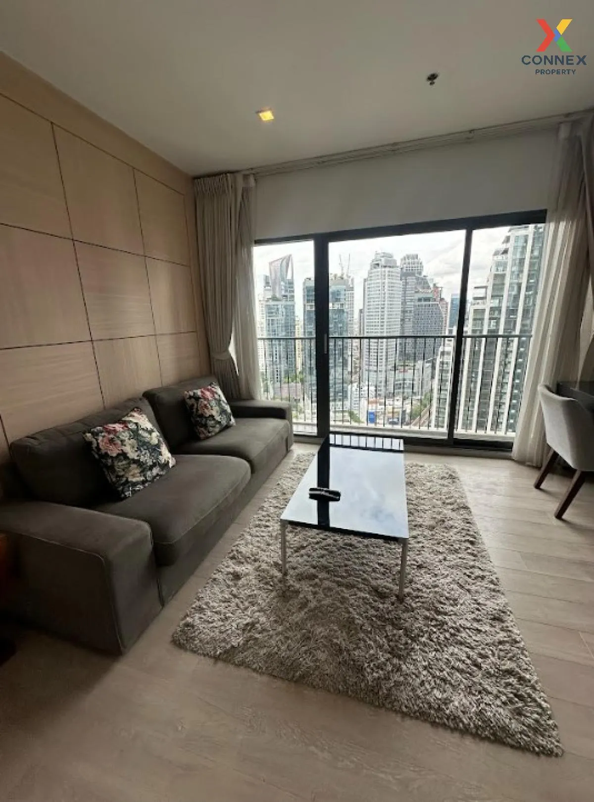 FOR RENT condo , Noble Remix , nice view , high floor , corner un 3