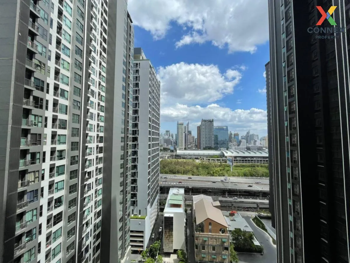 FOR RENT condo , Life Asoke - Rama 9 , nice view , high floor , MRT-Phra Ram 9 , Makkasan , Rat Thewi , Bangkok , CX-53179