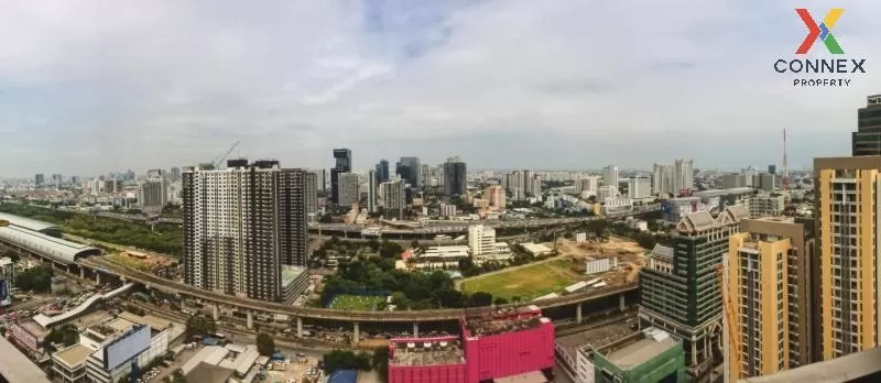 FOR RENT condo , Supalai Premier @ Asoke , nice view , high floor , MRT-Phetchaburi , Bang Kapi , Huai Khwang , Bangkok , CX-53683