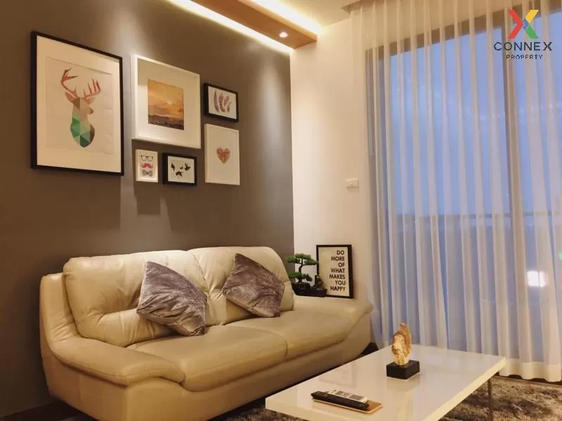 FOR RENT condo , Supalai Premier @ Asoke , nice view , high floor , MRT-Phetchaburi , Bang Kapi , Huai Khwang , Bangkok , CX-53683